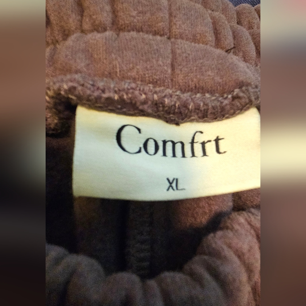 NWOT! Comfrt Women's Minimalist Sweatpants - Steel Grey - XL - Picture 5 of 5